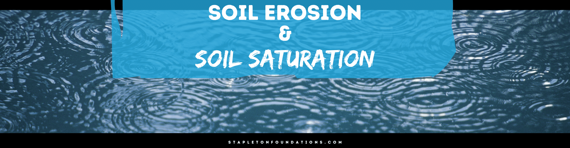 soil erosion